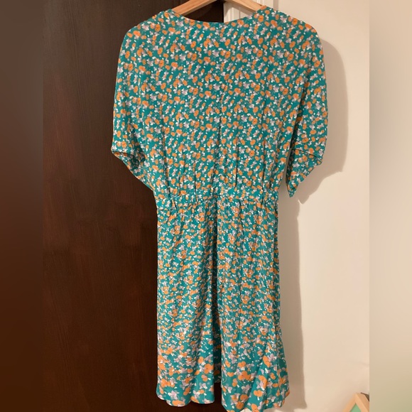 Tucker Market dress, prairie bloom design, silk - Picture 5 of 7